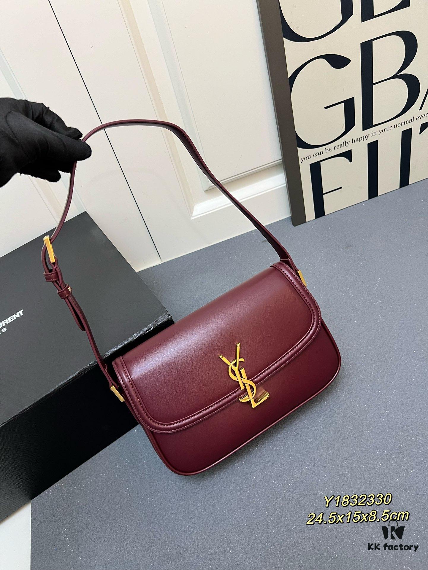 6930c8166e68136f4d9afdba YSL Cassandre LE CASSANDRE Box Leather Shoulder Bag – Latest Rose-Favorite 'Tofu Bag' Arrival, Upgraded Version