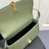 YSL Le Cassandra Box Leather Crossbody Bag – Latest Rose-Favorite 'Tofu' Design, Soft Lambskin Lining, Adjustable Strap