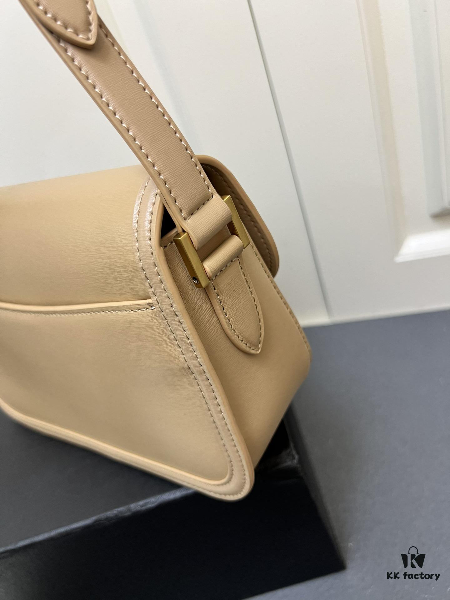 6930c8216e68136f4d9afdce Latest Arrival: Upgraded YSL Cassandre Box Leather Bag – The Iconic 'Tofu Bag' Loved by Rose
