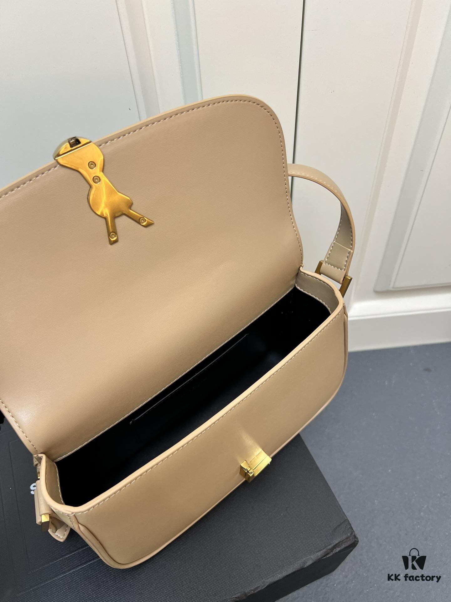 6930c8236e68136f4d9afdd0 Latest Arrival: Upgraded YSL Cassandre Box Leather Bag – The Iconic 'Tofu Bag' Loved by Rose