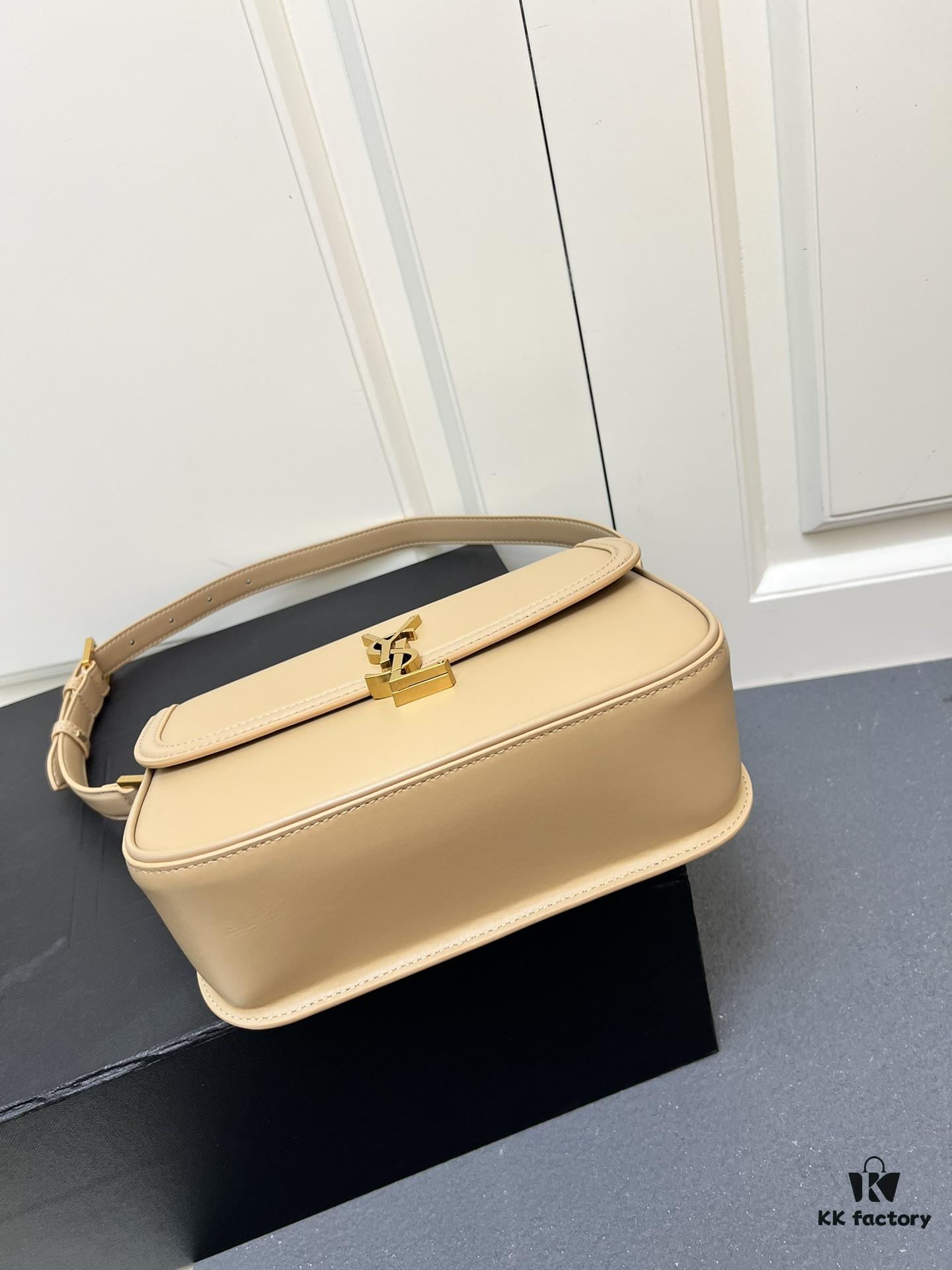 6930c8266e68136f4d9afdd5 Latest Arrival: Upgraded YSL Cassandre Box Leather Bag – The Iconic 'Tofu Bag' Loved by Rose