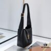 6930c8356e68136f4d9afdee Black Lychee - Grain/Gold YSL New Mini Hobo Underarm Bag