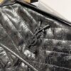 6930c8456e68136f4d9afe04 MONOGRAMME SAINT LAURENT Medium 28cm Front Flap Bag with Gunmetal Chain and YSL Logo