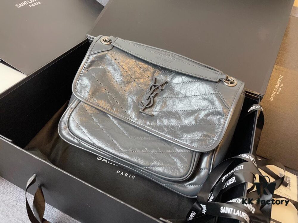 6930c84c6e68136f4d9afe11 Genuine Leather Medium 28cm MONOGRAMME SAINT LAURENT Front Flap Bag