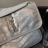 Genuine Leather Medium 28cm MONOGRAMME SAINT LAURENT Front Flap Bag