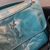 Genuine Leather Medium 28cm MONOGRAMME SAINT LAURENT Front Flap Bag