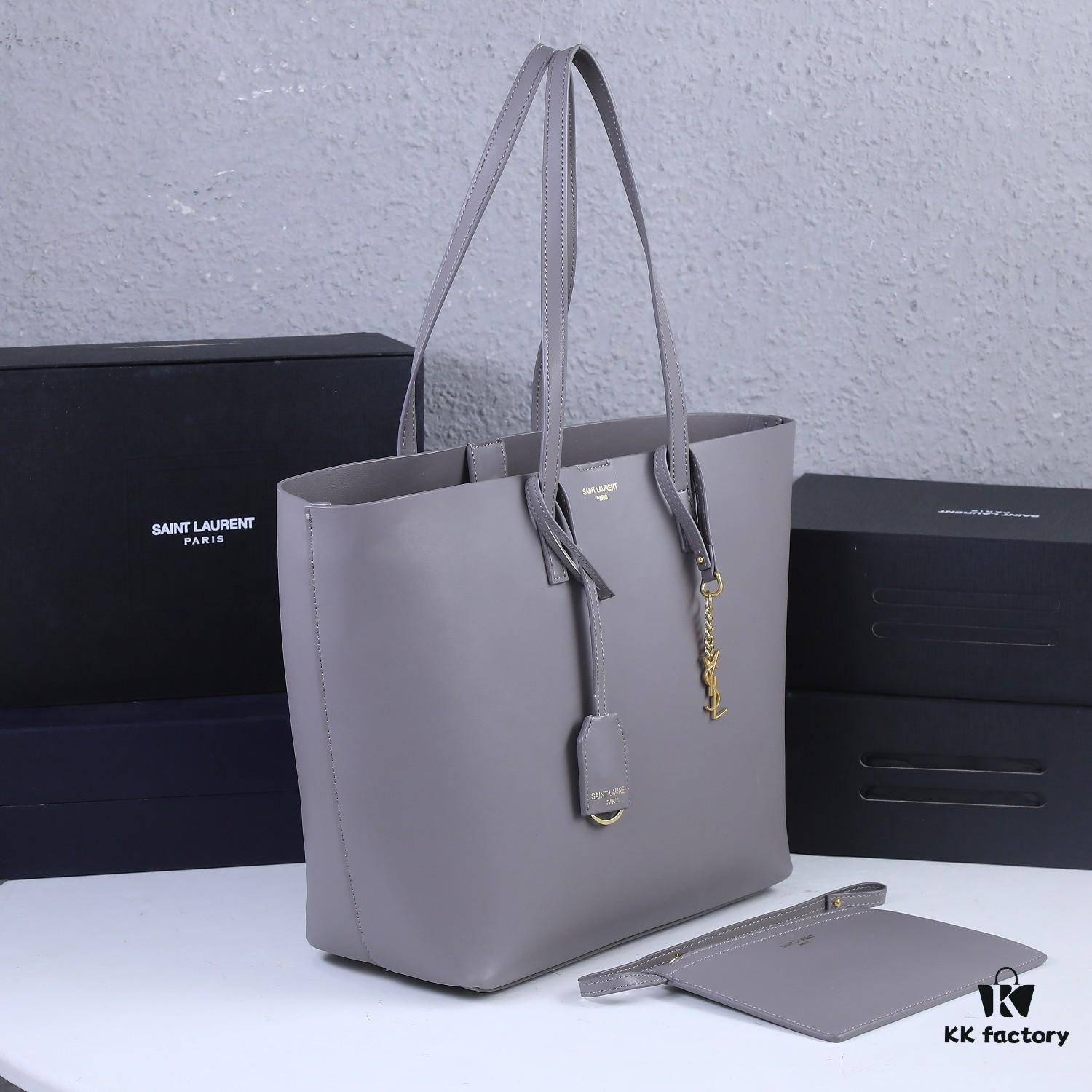 6930c8746e68136f4d9afe5a Top Quality Full Cowhide YSL New Tote Bag 🍂🍂 Casual and Versatile, Spacious Interior for Carefree and Secure Travel
