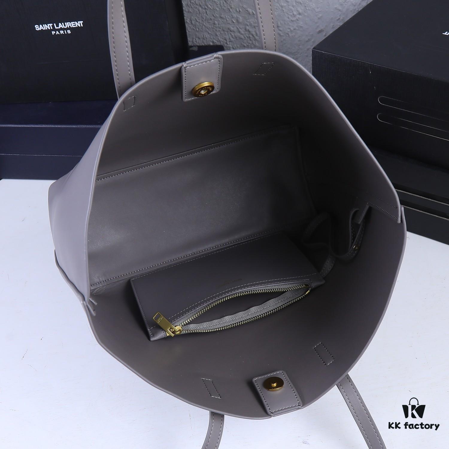 6930c8786e68136f4d9afe5f Top Quality Full Cowhide YSL New Tote Bag 🍂🍂 Casual and Versatile, Spacious Interior for Carefree and Secure Travel