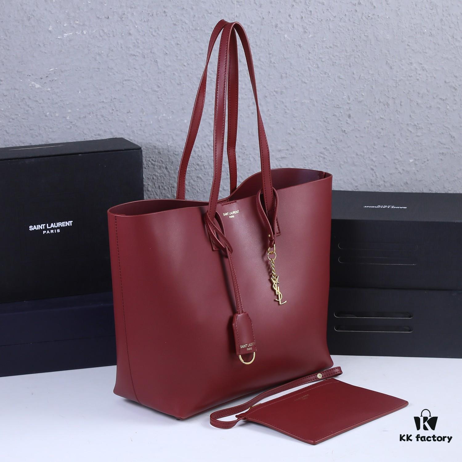 6930c8796e68136f4d9afe62 Top Quality Re-stocked! Full Cowhide YSL New Tote Bag 🍂🍂 Casual and Versatile, Spacious Interior for Hassle-free Travel