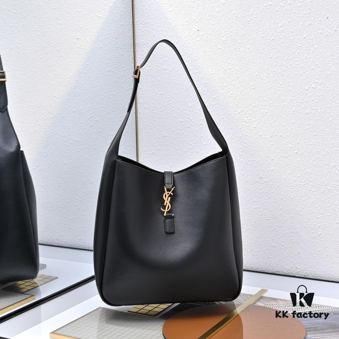 6930c87a6e68136f4d9afe65 Large YSL Soft Hobo Bag
