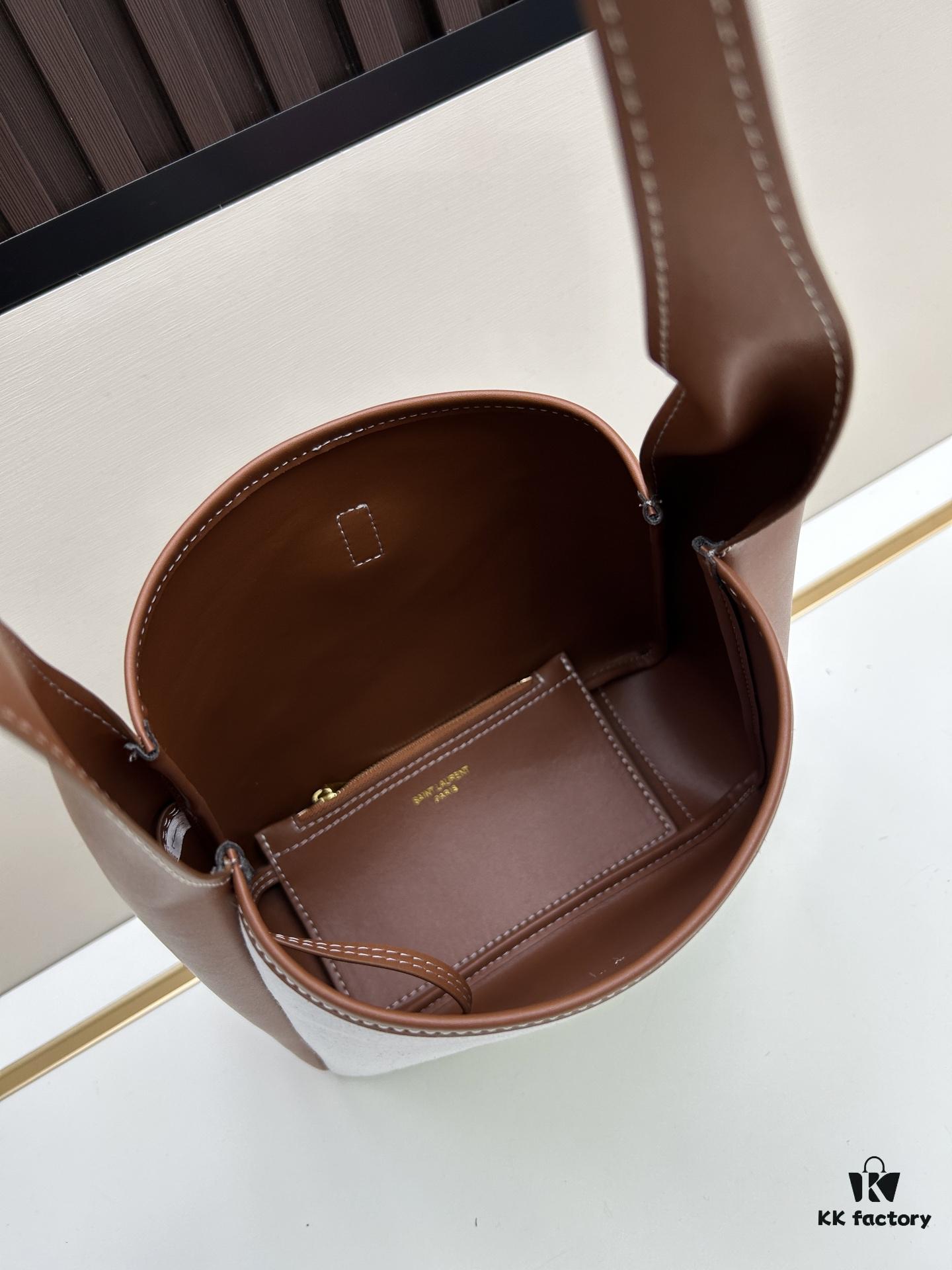 6930c88a6e68136f4d9afe7e New Arrival Small Size with Box 💰 Yves Saint Laurent LE 5 À 7 HOBO Canvas Bag Model 8829