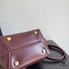 Yves Saint Laurent Plain Weave Crossbody Bucket Bag