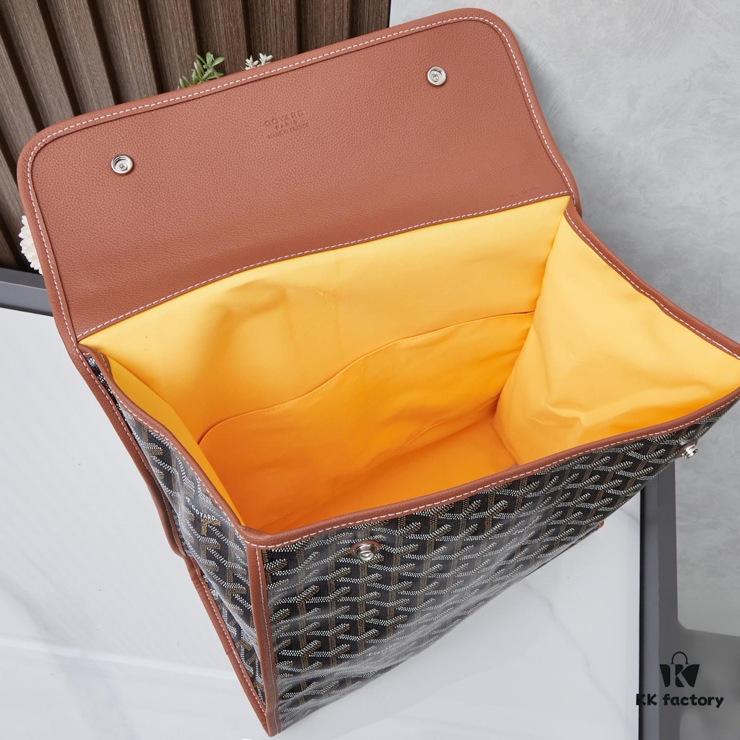 6930c8aa6e68136f4d9afeaf Goya Version 💰Saint Léger Goya Dog Tooth Backpack