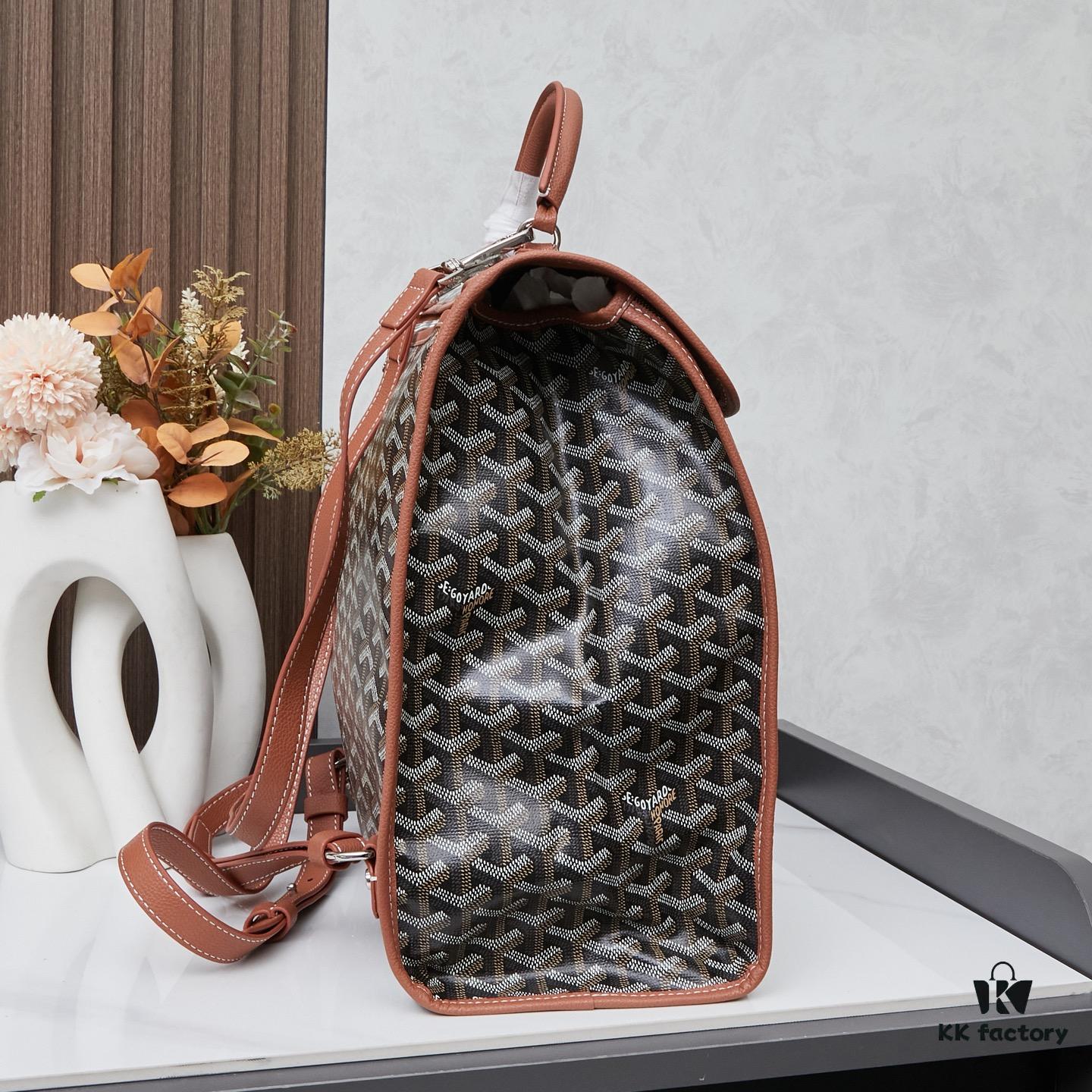 6930c8ab6e68136f4d9afeb0 Goya Version 💰Saint Léger Goya Dog Tooth Backpack