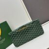 6930c8d26e68136f4d9afee5 SAINTE-MARIE Clutch Bag with Reversible Flap, GOYARDine Canvas and Calfskin Leather