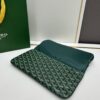 6930c8d76e68136f4d9afeeb SAINTE-MARIE Clutch Bag with Reversible Flap, GOYARDine Canvas and Calfskin Leather