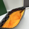 6930c8da6e68136f4d9afef1 SAINTE-MARIE Clutch Bag with Double-Faced Flap Design, GOYARD Canvas and Calfskin Leather