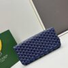 6930c8ea6e68136f4d9aff05 SAINTE-MARIE Clutch with Reversible Flap, GOYARD Canvas and Calfskin Leather