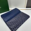 6930c8ef6e68136f4d9aff10 SAINTE-MARIE Clutch Bag with Reversible Flap Design, GOYARDine Canvas and Chevron Calfskin