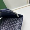 6930c8f16e68136f4d9aff12 SAINTE-MARIE Clutch Bag with Reversible Flap Design, GOYARDine Canvas and Chevron Calfskin