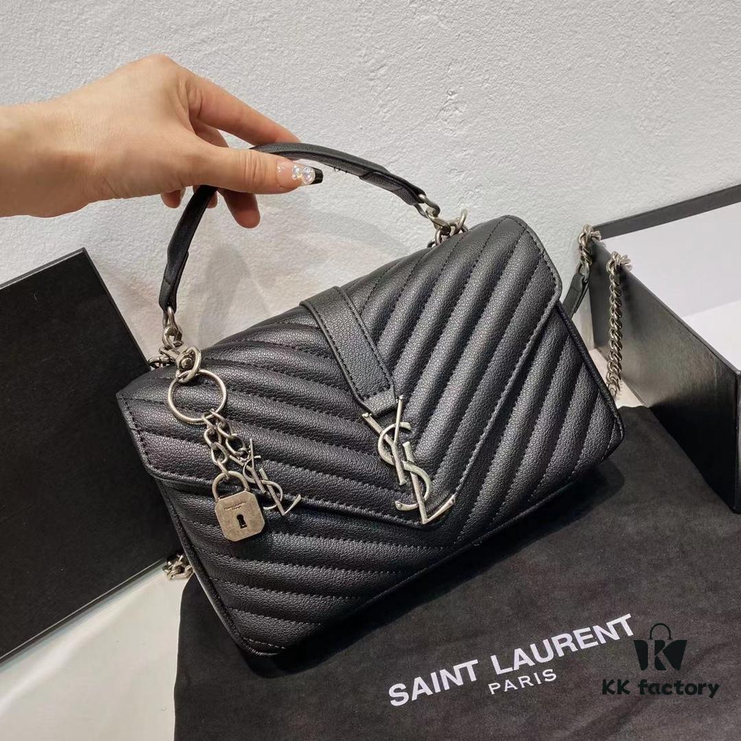 6930c9a46e68136f4d9b004c Arrival Y Saint Laurent & SLP Latest Cabinet Version. Market Exclusive Original Goat Leather with Hand-Embroidered V-Stitch, Ultra-Smooth, Soft and Comfortable, Exquisite Bag Shape, Practical, Flawless Hardware, Refined Craftsmanship, Comes with Original Pendant