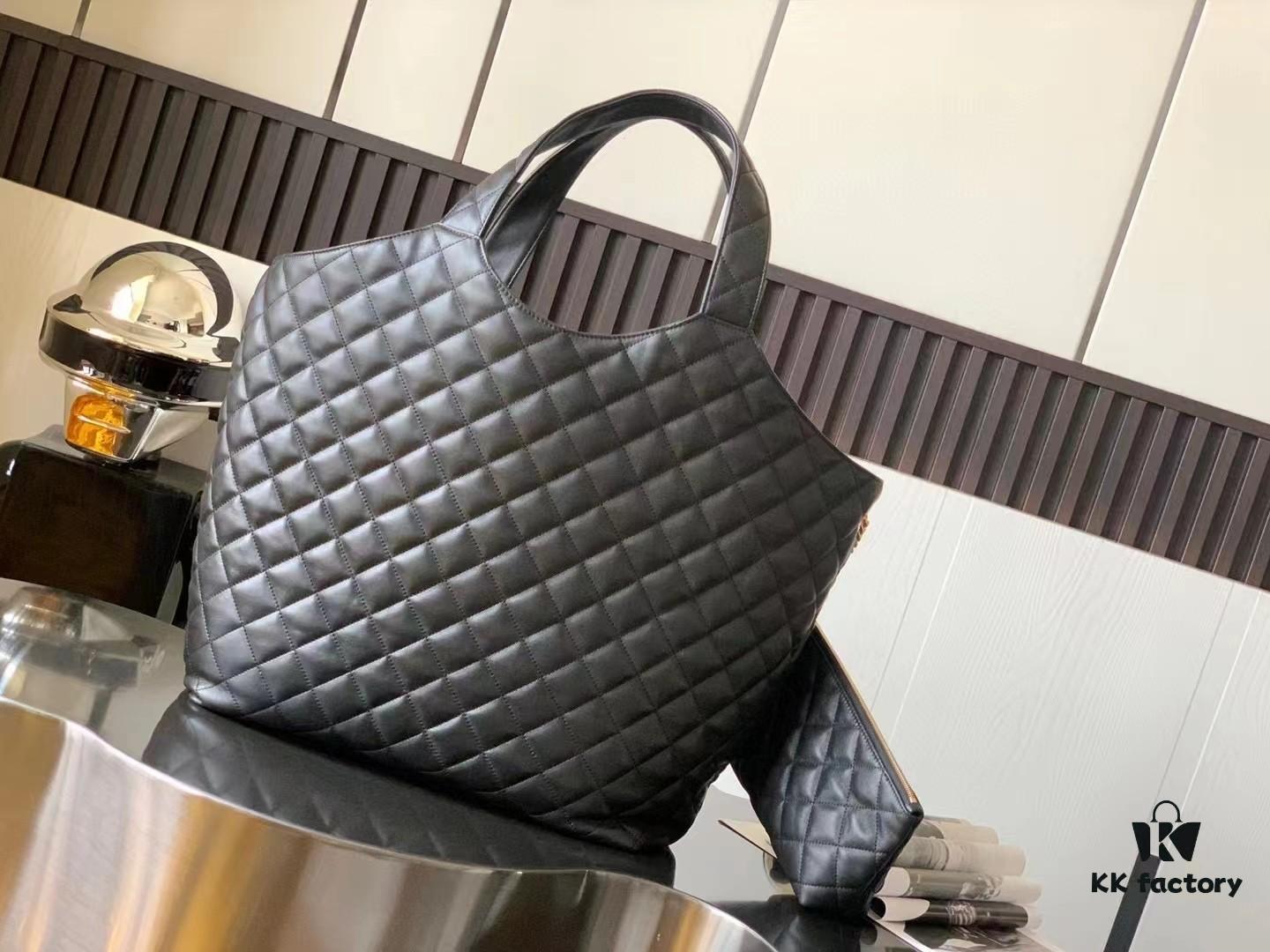 6930c9a86e68136f4d9b0054 ICARE Tote Bag – Shopping Bag, Viral ICARE Tote, 'Freedom and Passion, Comfort and Ease, Elegance is You, So is Nonchalance' — Saint Laurent 22 Spring/Summer New Arrival