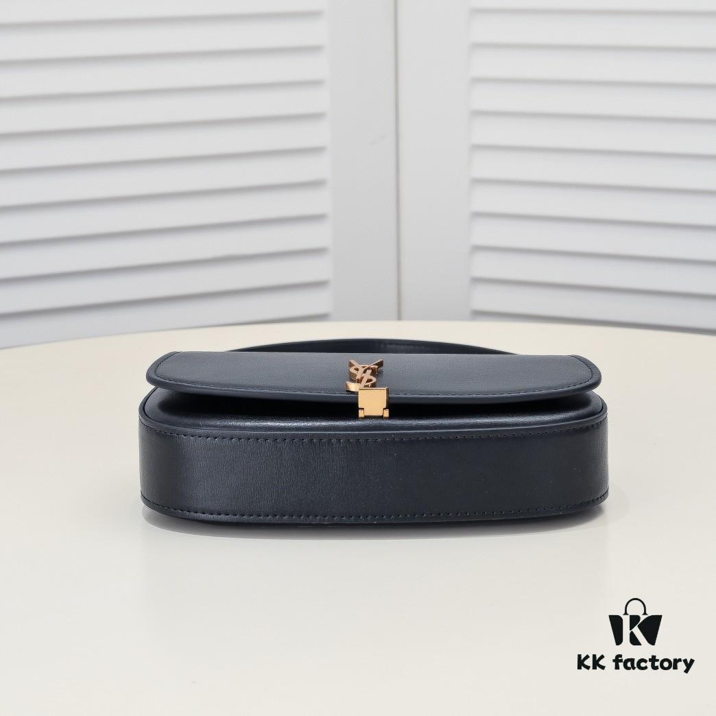 6930c9ac6e68136f4d9b005c SAINT LAURENT 【VOLTAIRE】 2024 Latest Mini Oval Shoulder Bag