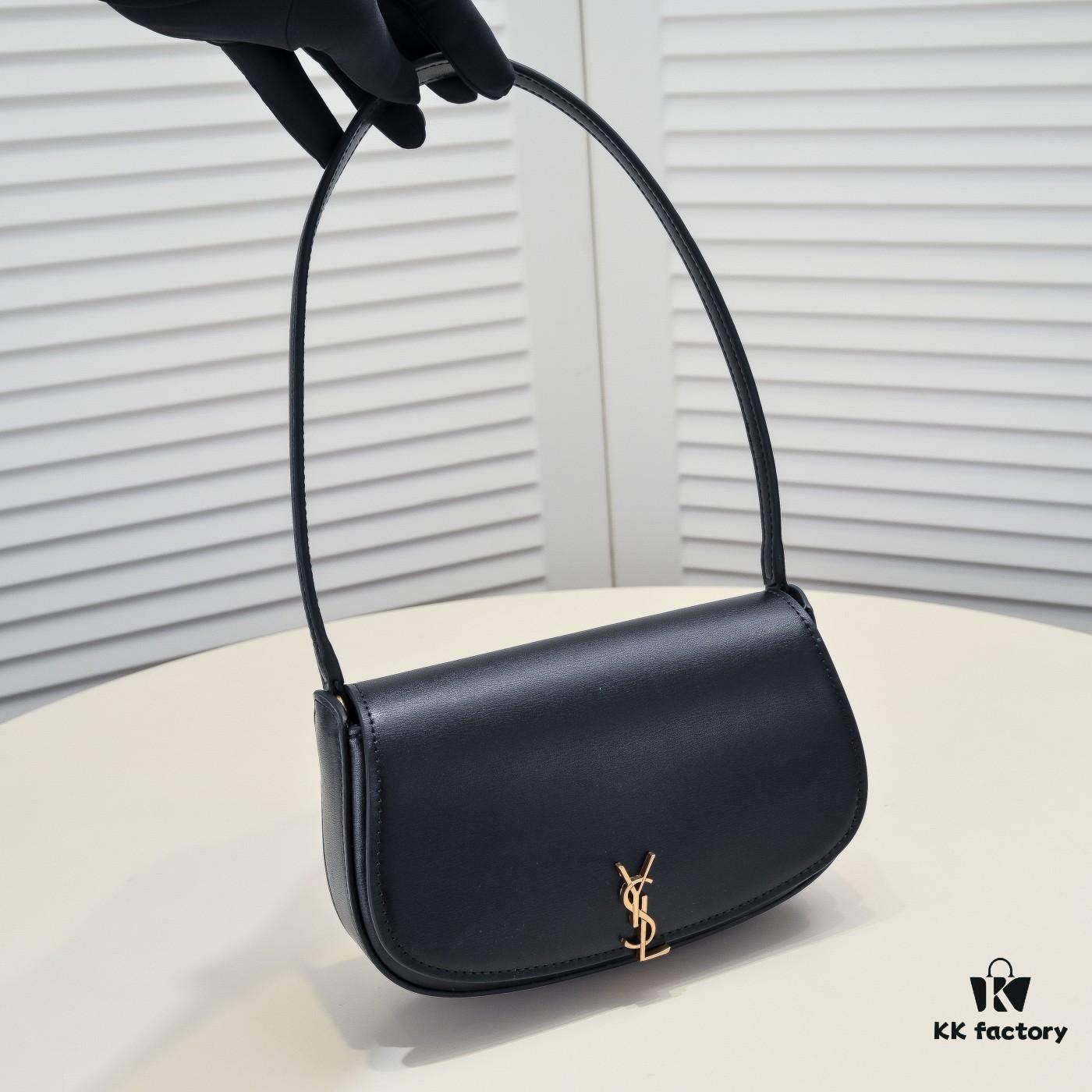6930c9ae6e68136f4d9b005d SAINT LAURENT 【VOLTAIRE】 2024 Latest Mini Oval Shoulder Bag