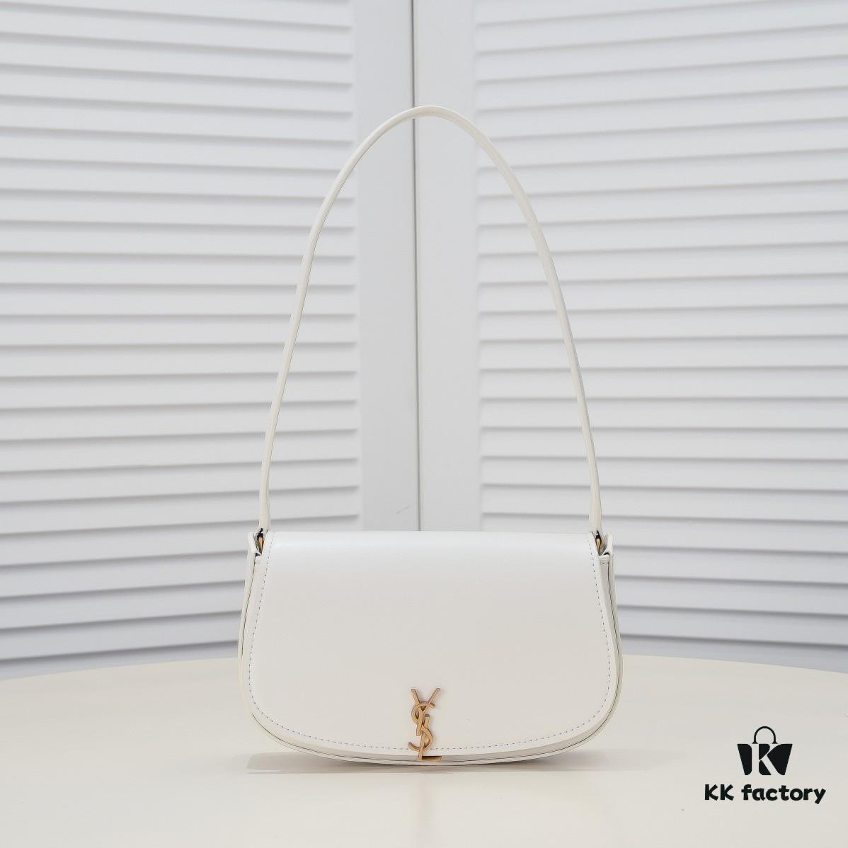 6930c9b06e68136f4d9b005f SAINT LAURENT VOLTAIRE 24 New Arrival Mini Oval Shoulder Bag