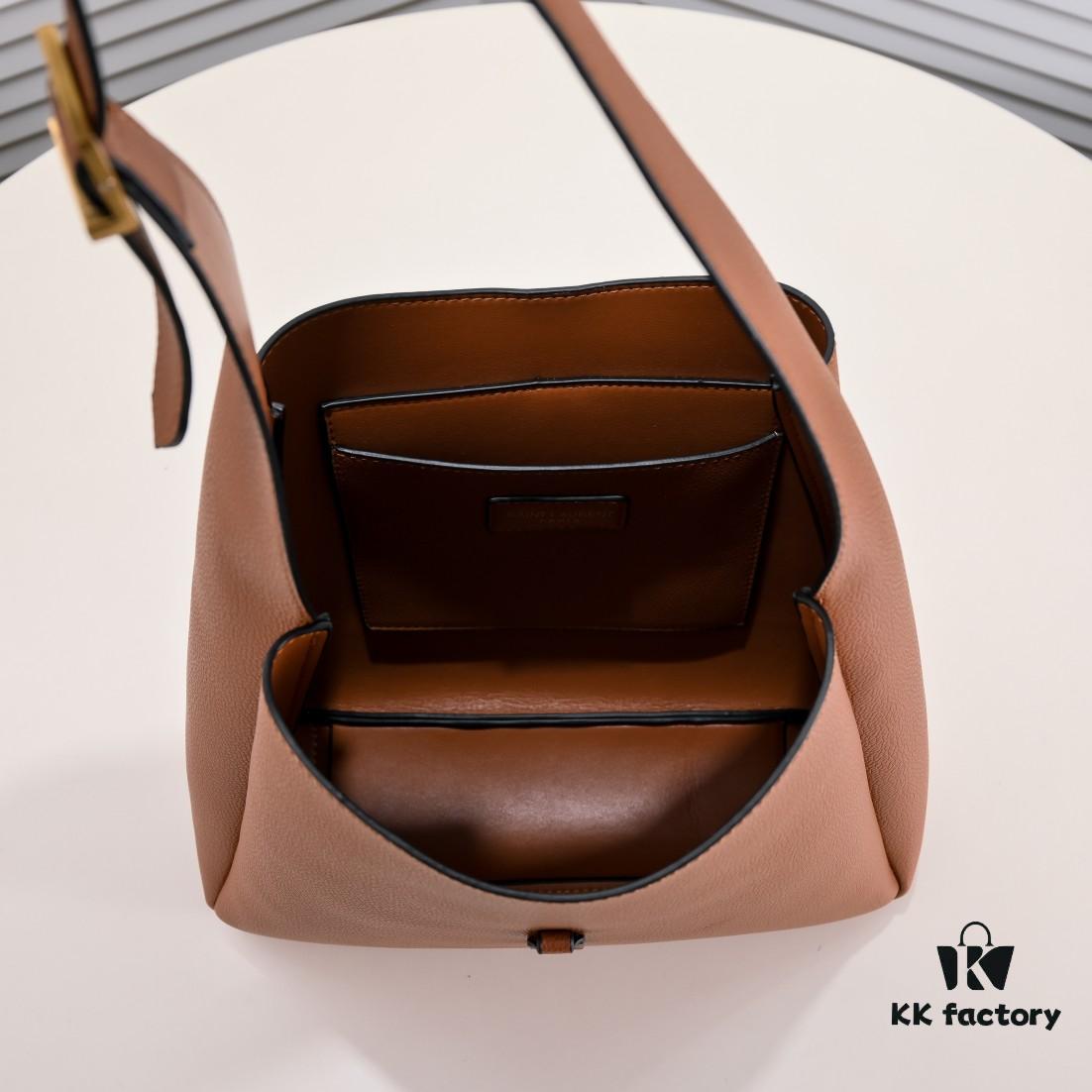 6930c9bf6e68136f4d9b0079 Saint Laurent 2023 Spring New Arrival - Hobo Rose Same-Style Shoulder Bag