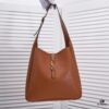 6930c9c06e68136f4d9b007b Saint Laurent 2023 Spring New Arrival - Hobo Rose Same-Style Shoulder Bag