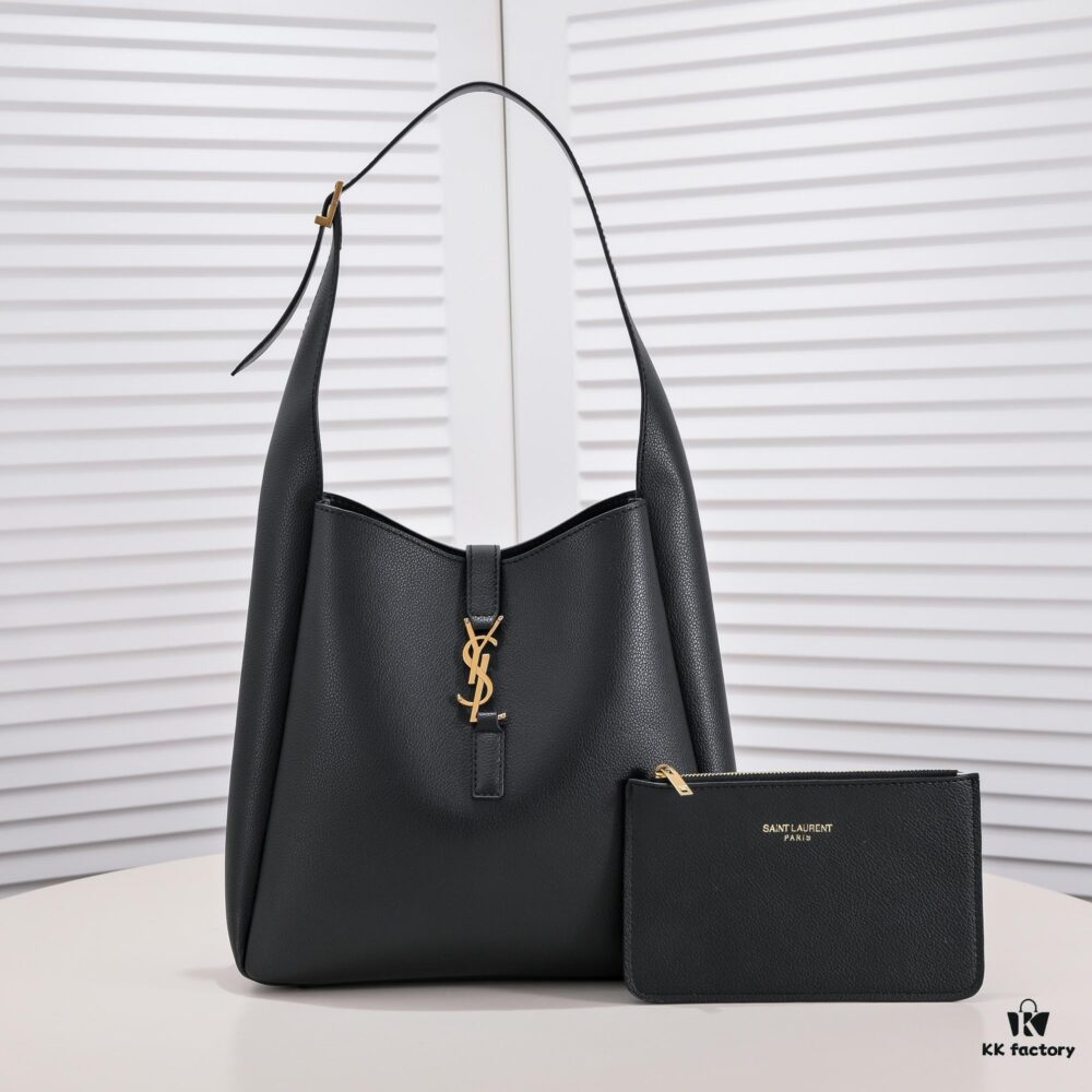6930c9c26e68136f4d9b007c Saint Laurent 2023 Spring Collection Hobo Rose Same-Style Shoulder Bag