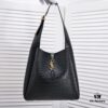 6930c9cb6e68136f4d9b008b Saint Laurent 2023 Spring New Arrival - Hobo Rose Style Shoulder Bag