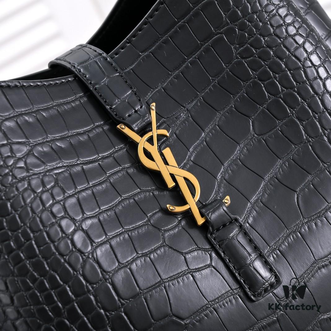 6930c9cc6e68136f4d9b008e Saint Laurent 2023 Spring New Arrival - Hobo Rose Style Shoulder Bag