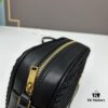 6930c9d06e68136f4d9b0096 YSL Saint Laurent Calfskin Woven Camera Bag with Box