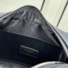 6930c9db6e68136f4d9b00ac YSL Saint Laurent Black Woven Calfskin Lou Camera Bag with Box