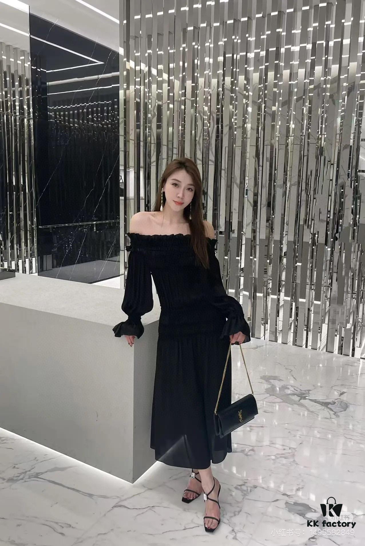 6930c9e16e68136f4d9b00b3 New YSL Classic Chain Bag with Box | Timeless Elegance in Black Leather