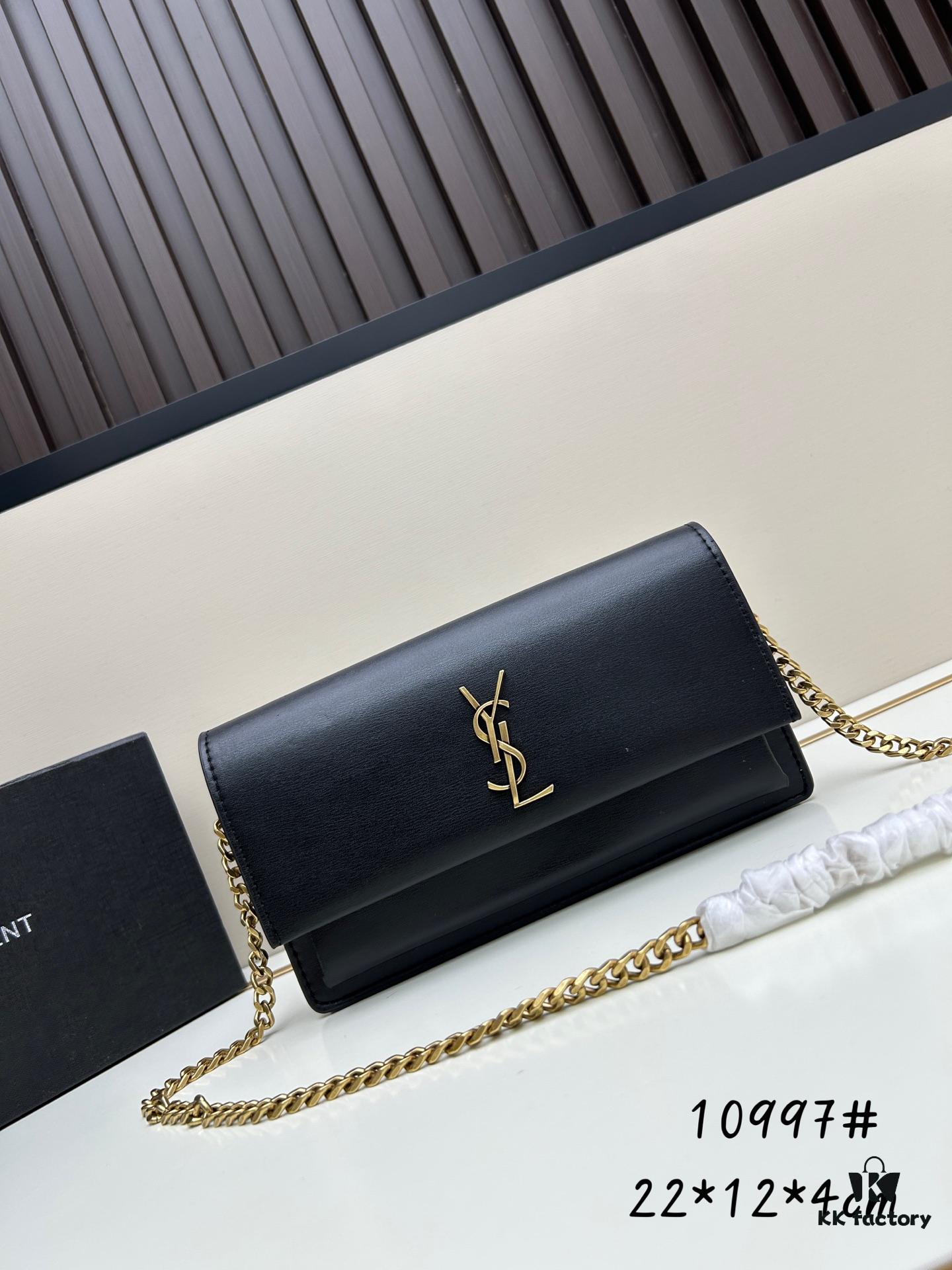6930c9e16e68136f4d9b00b5 New YSL Classic Chain Bag with Box | Timeless Elegance in Black Leather