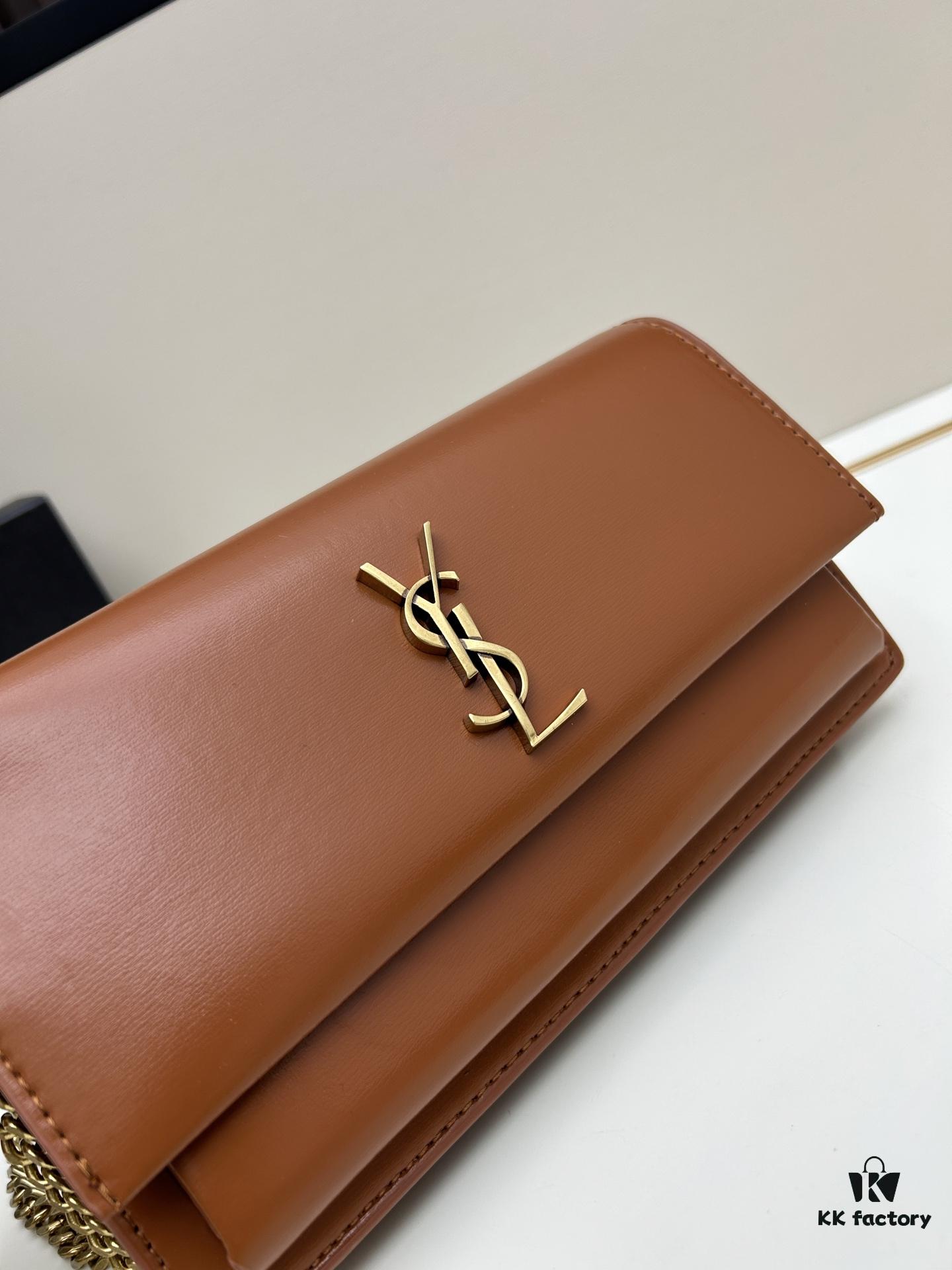 6930c9f36e68136f4d9b00ca New YSL Classic Chain Bag with Box | Timeless Elegance in Black Leather