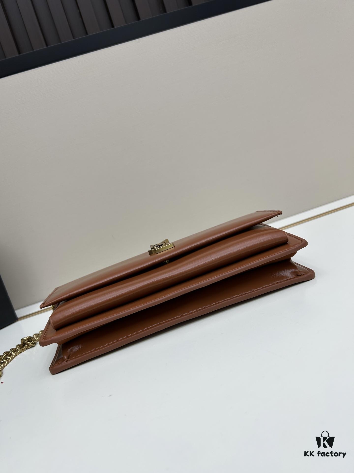 6930c9f46e68136f4d9b00cb New YSL Classic Chain Bag with Box | Timeless Elegance in Black Leather