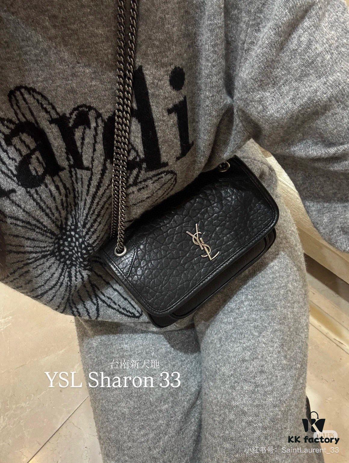 6930ca0f6e68136f4d9b00f7 New Arrival with Box 💰 YSL Saint Laurent Niki Grained Lambskin Mini Shoulder Bag