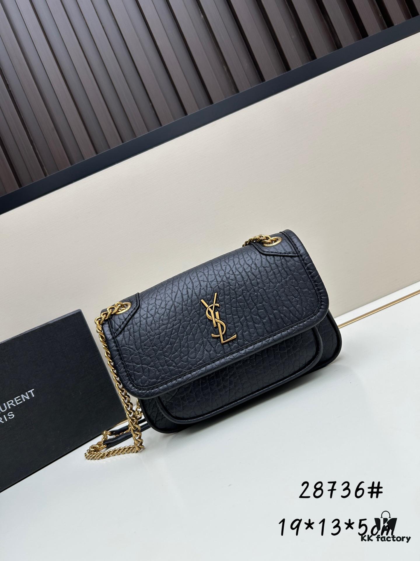 6930ca0f6e68136f4d9b00f8 New Arrival with Box 💰 YSL Saint Laurent Niki Grained Leather Mini Shoulder Bag