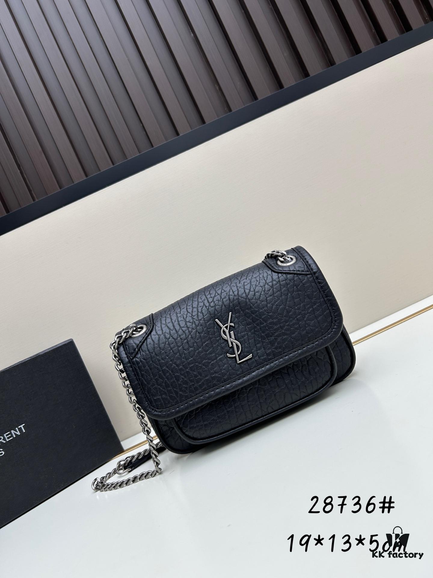 6930ca0f6e68136f4d9b00f9 New Arrival with Box 💰 YSL Saint Laurent Niki Grained Leather Mini Shoulder Bag
