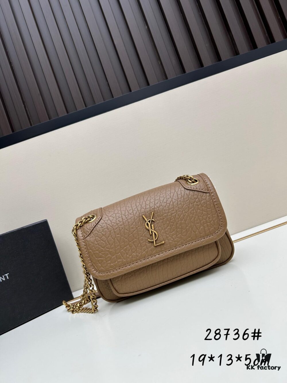 6930ca136e68136f4d9b00fc New Arrival with Box 💰 YSL Saint Laurent Niki Grained Lambskin Mini Shoulder Bag