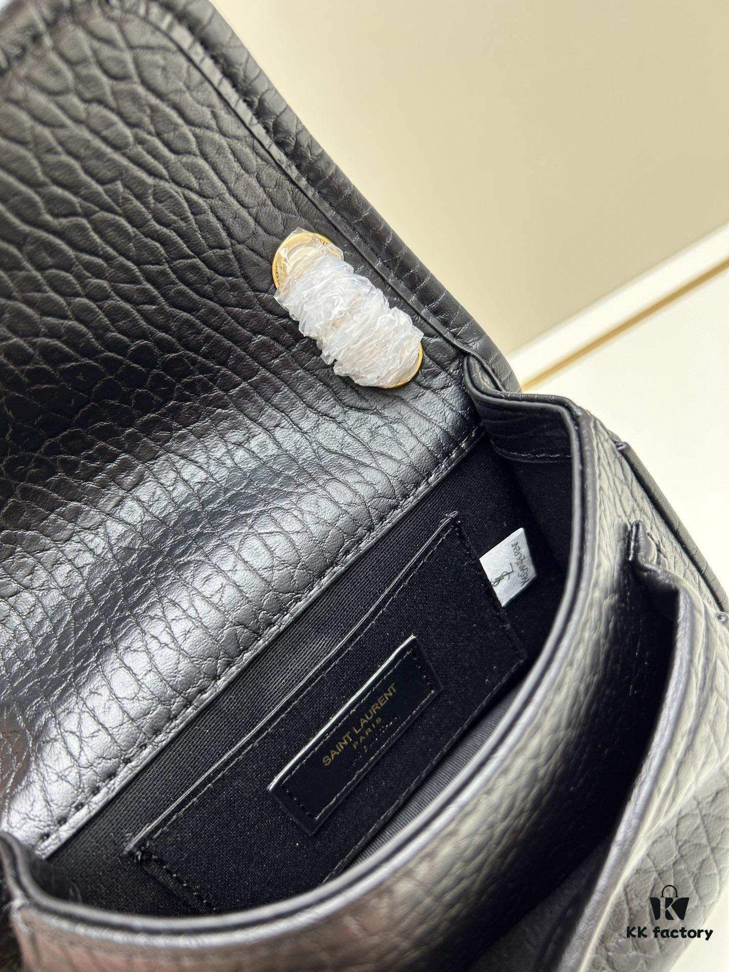 New Arrival with Box 💰 YSL Saint Laurent Niki Grainy Leather Mini Shoulder Bag