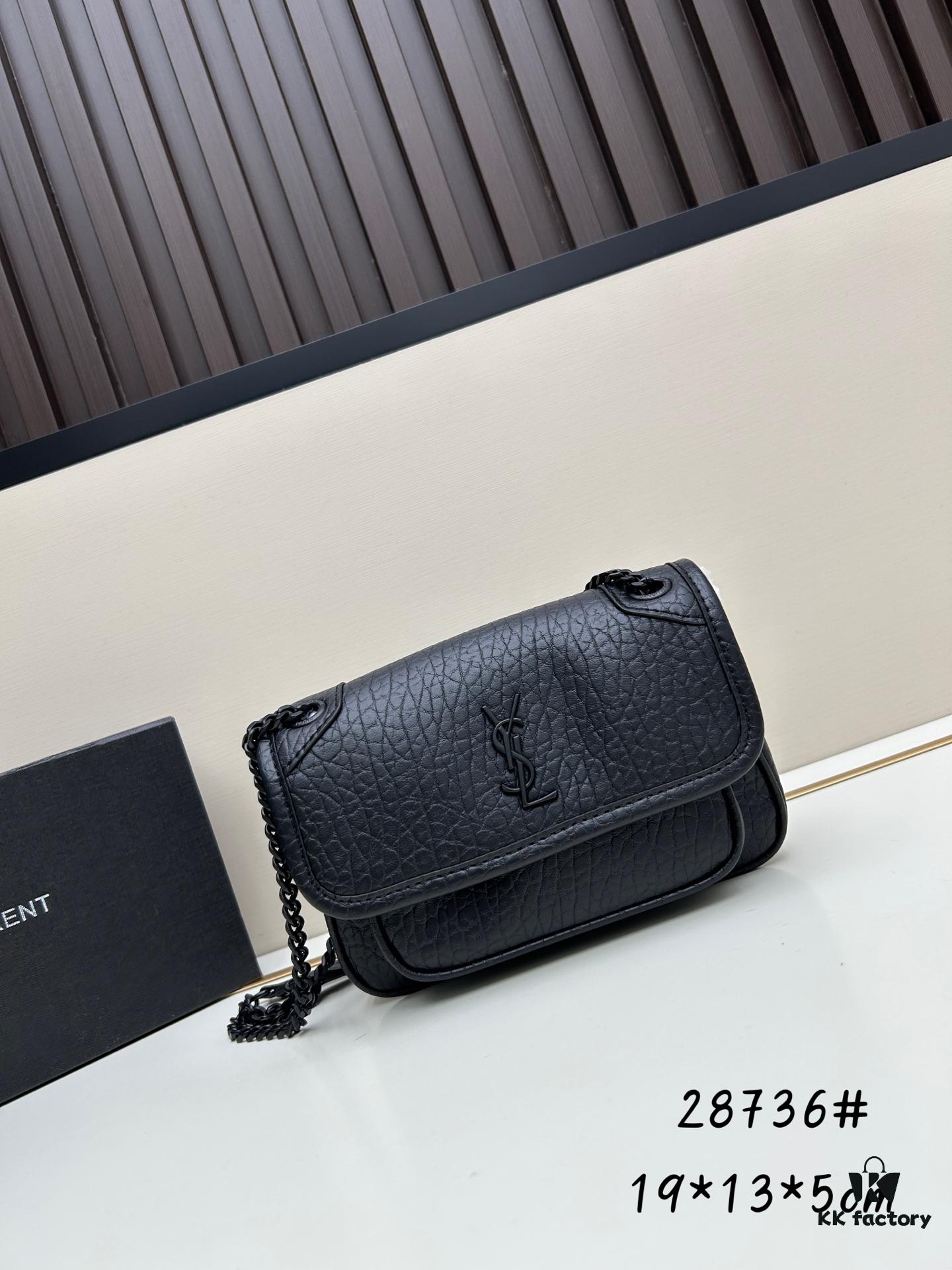 6930ca1d6e68136f4d9b010c New Arrival with Box 💰 YSL Saint Laurent Niki Grained Leather Mini Shoulder Bag