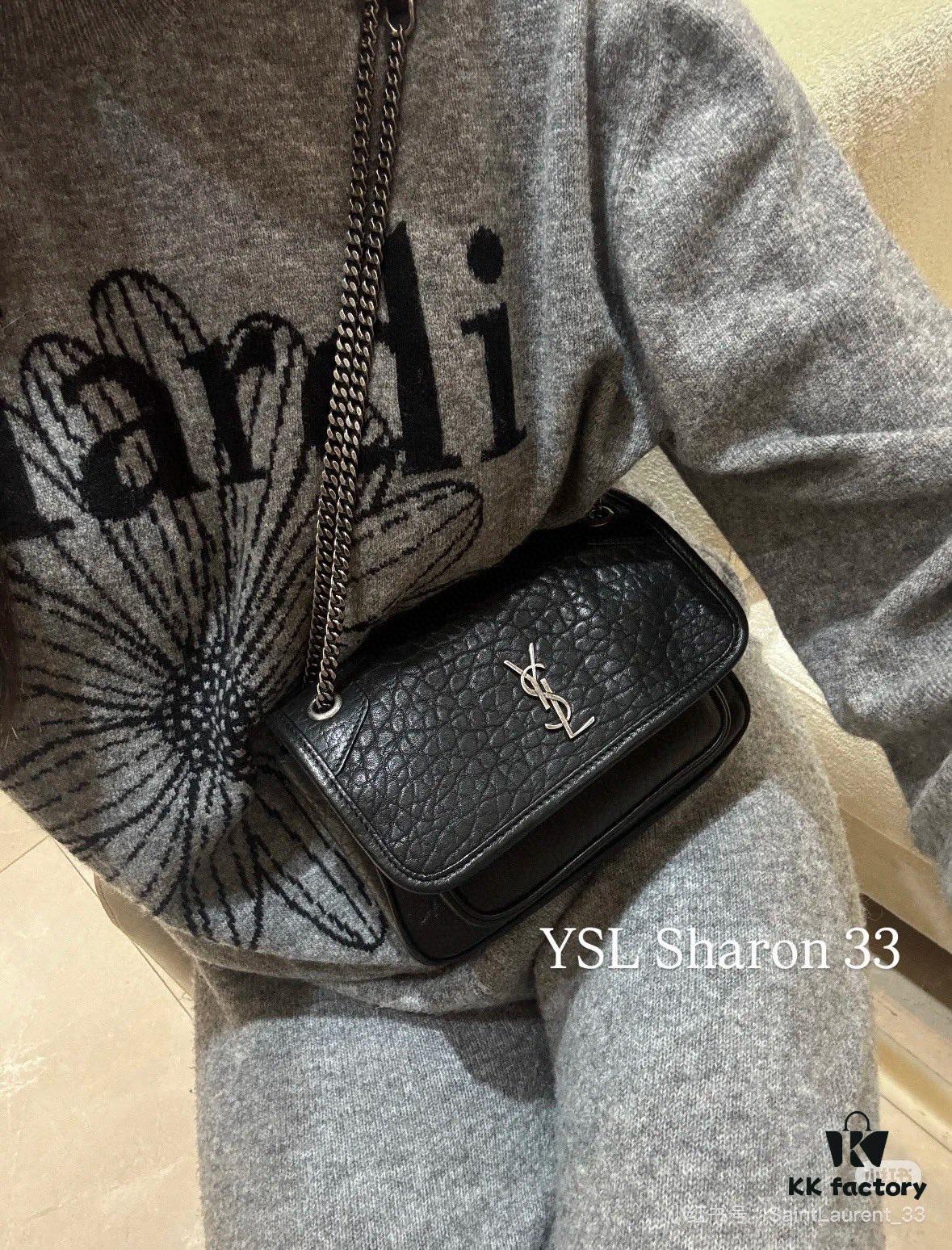 6930ca1d6e68136f4d9b010d New Arrival with Box 💰 YSL Saint Laurent Niki Grained Lambskin Mini Shoulder Bag