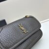 New Arrival with Box 💰 YSL Saint Laurent Niki Grainy Leather Mini Shoulder Bag