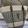 6930ca346e68136f4d9b0132 YSL Summer New Arrival Woven Bag, Large-Capacity Tote, Vacation Beach Bag, Shoulder and Handheld Purse 40.28