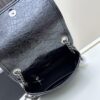 6930ca346e68136f4d9b0133 YSL Niki Mini Chain Bag in Black Wax Leather